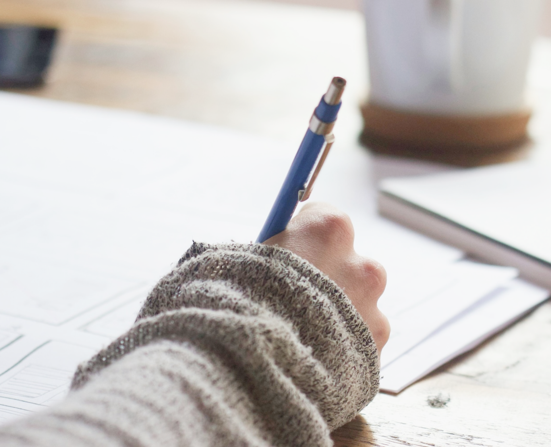 law school student taking notes